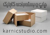 چاپ و تولید جعبه هاردباکس کارنیک